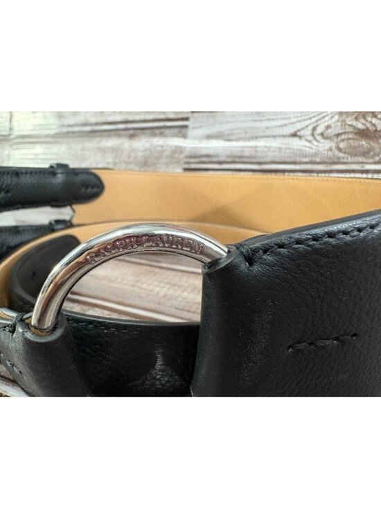 RALPH LAUREN Collection Tri-Strap O-Ring Calfskin Belt size XL NWT mspr $650 main image 8